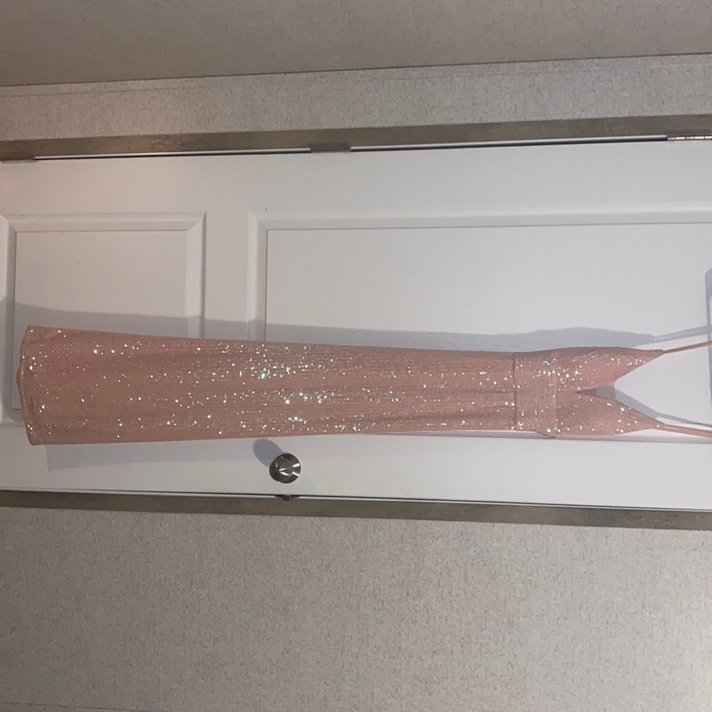 Pink Morgan & Co prom dress